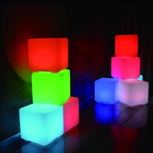 Color Changing Led Cube Chairs
